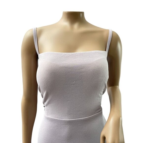 Birdy Grey Benny Cut Out Tie Back Maxi Formal Bridesmaid Dress Lilac 1X NWT - Picture 16 of 16